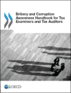 Publication cover for the Bribery and Corruption awareness handbook for tax examiners and tax auditors